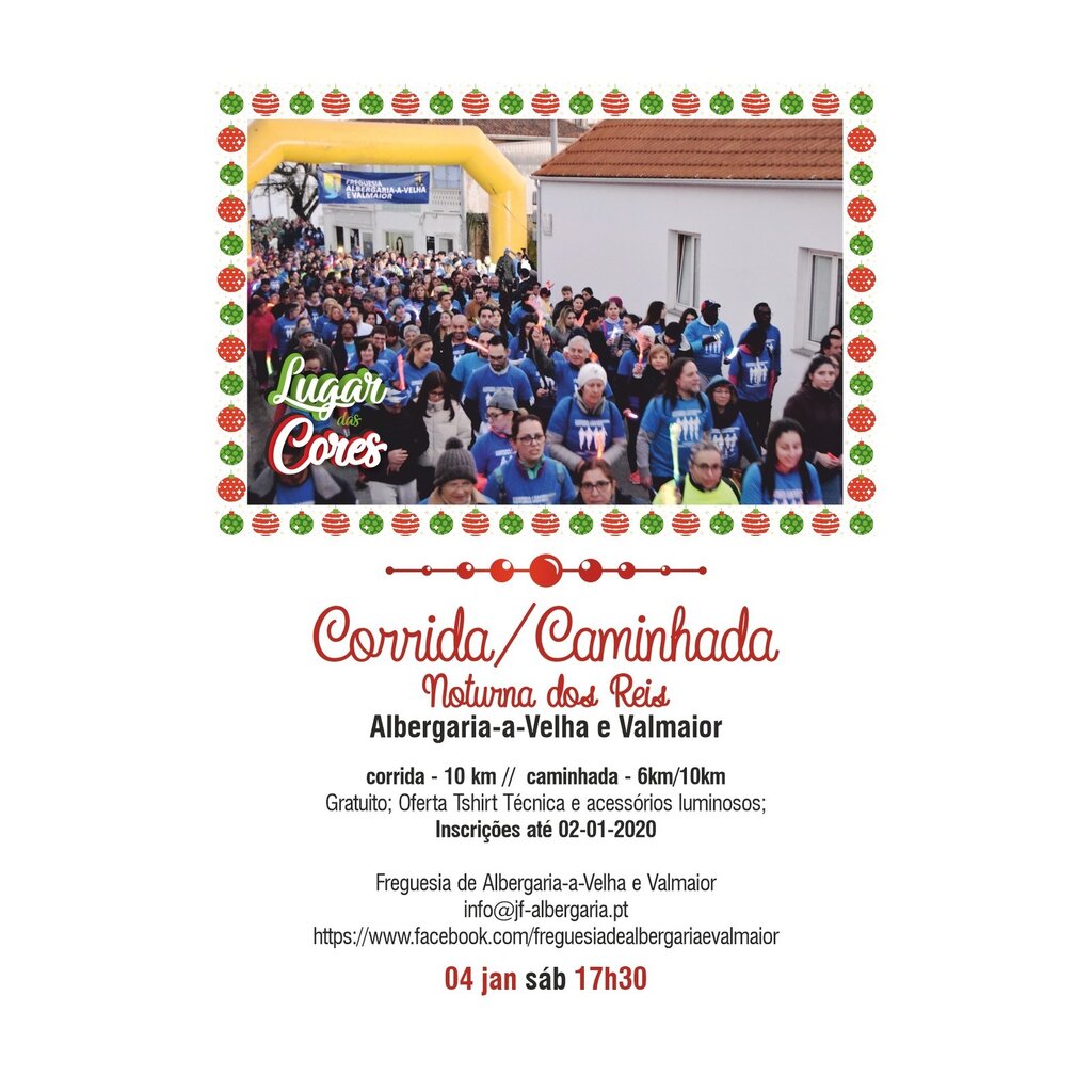 Corrida/Caminhada Nocturna dos Reis