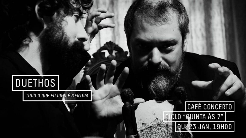 Duethos - Tudo o que eu digo é mentira, no Centro de Artes de Águeda