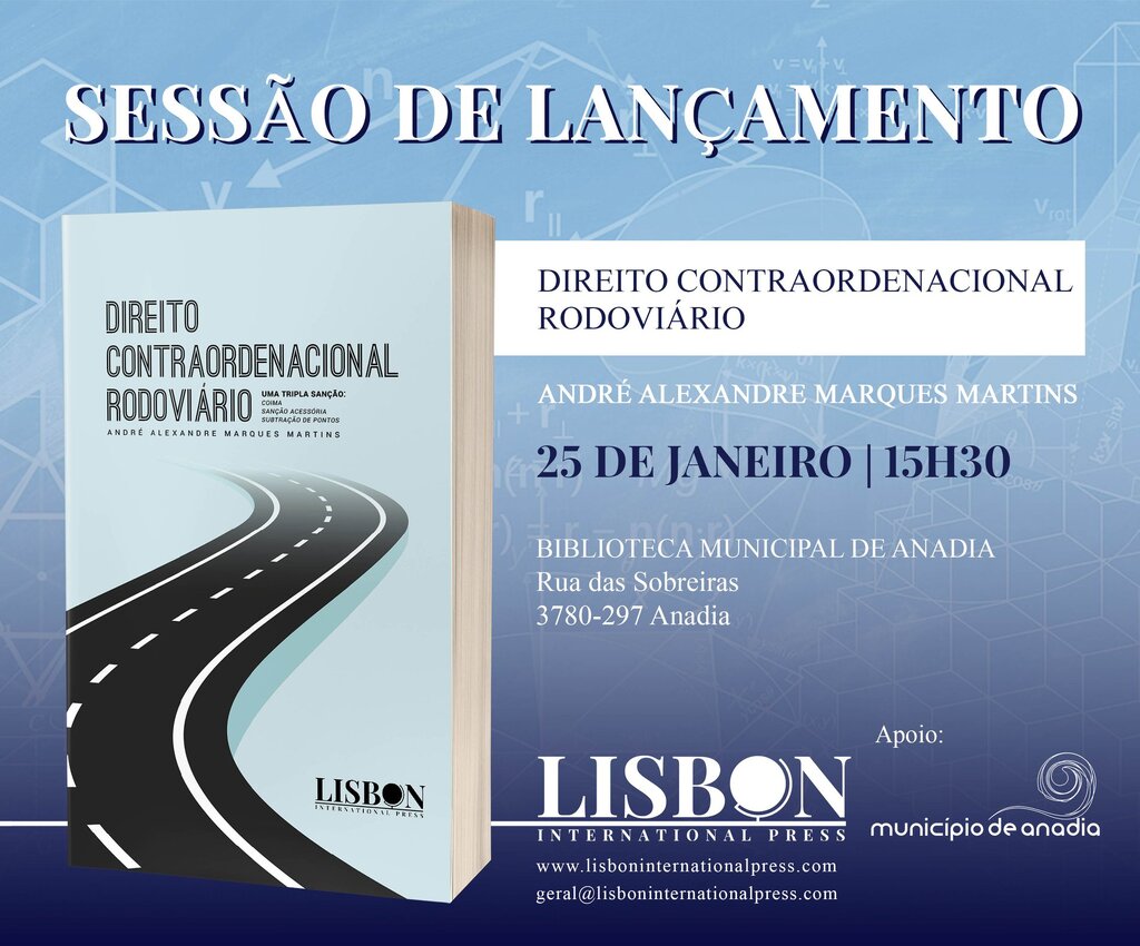 Sessão de lançamento "Direito Contraordenacional Rodoviário"