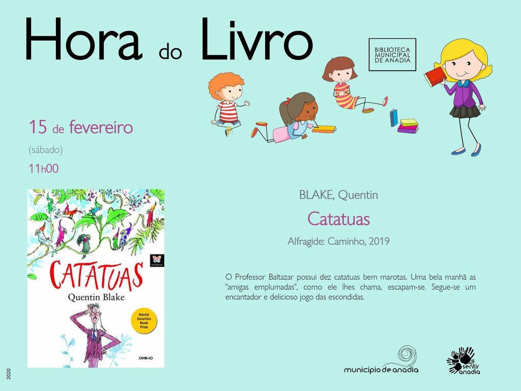 Hora do Livro "Catatuas"