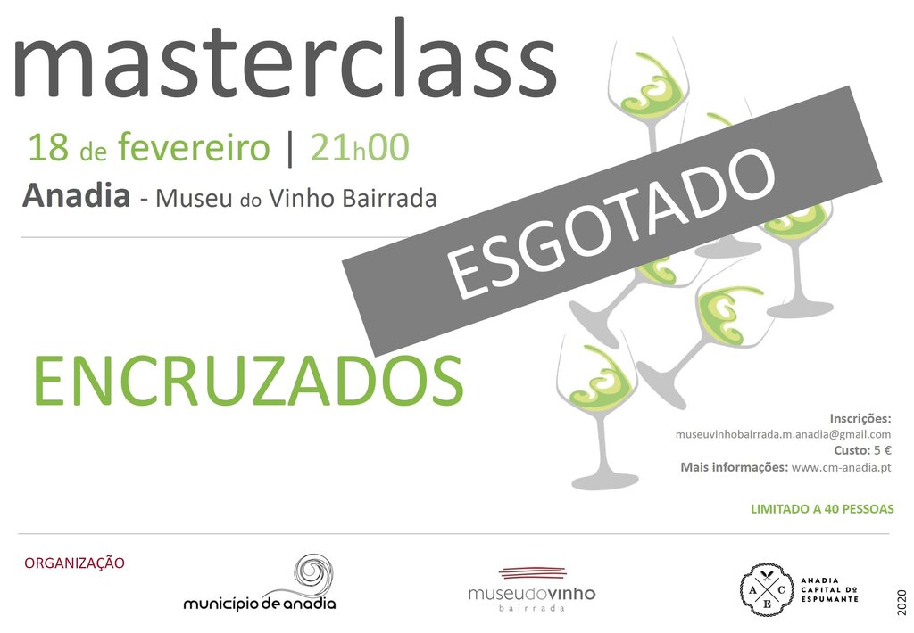 Masterclasses de vinhos > Encruzados - Esgotado