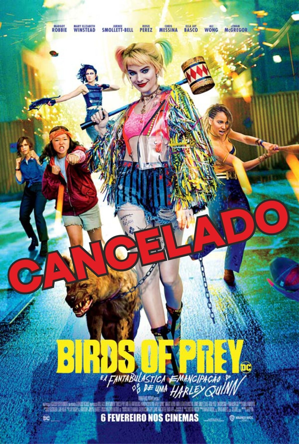“Birds Of Prey (e a Fantabulástica Emancipação de uma Harley Quinn” - CANCELADO