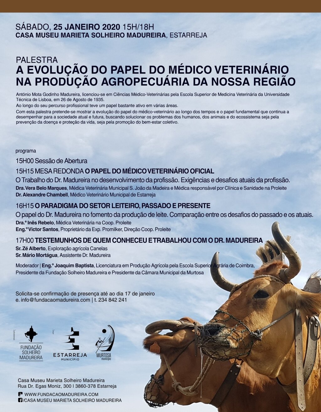 Palestra sobre “A EVOLUÇÃO DO PAPEL DO MÉDICO VETERINÁRIO NA PRODUÇÃO AGROPECUÁRIA DA NOSSA REGIÃO”