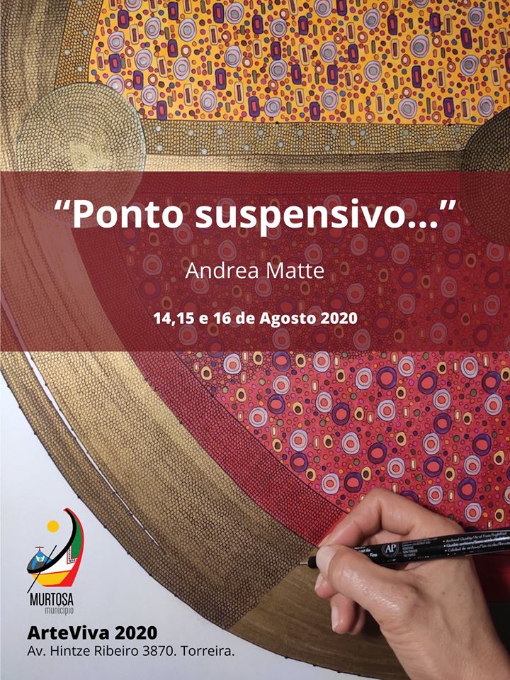 Espaço ArteViva  Recebe Exposição "Ponto Suspensivo..." da Artista Plástica Chilena Andrea Matte. 