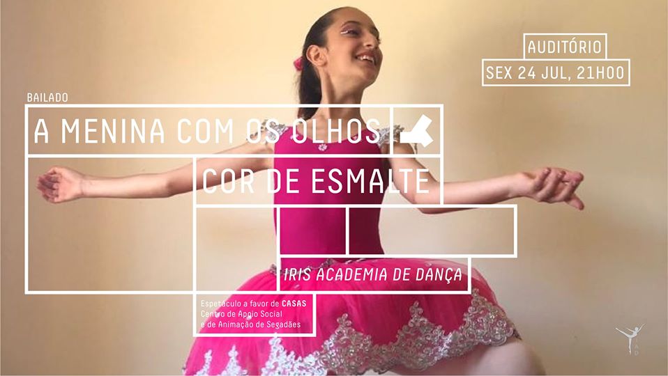 A Menina com os Olhos Cor de Esmalte, no Centrod e Artes de Águeda