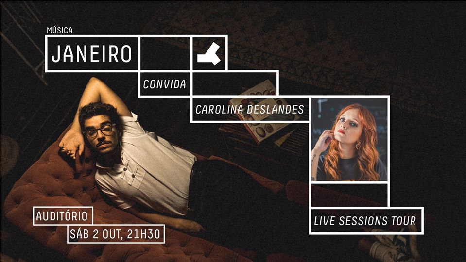 Janeiro Live Sessions Tour - Convida Carolina Deslandes