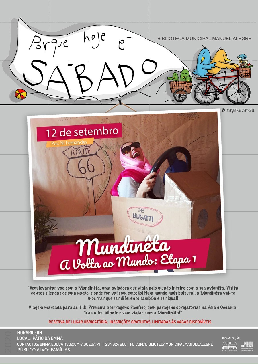 Porque hoje é sábado... "Mundinêta - A Volta ao Mundo: etapa 1" de Ni Fernandes