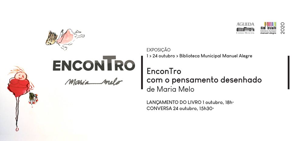 Exposição EnconTro com o pensamento desenhado de Maria Melo