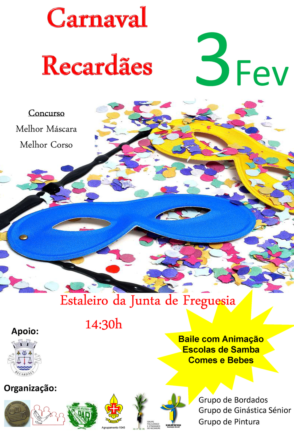 Carnaval 2013 em Recardães 