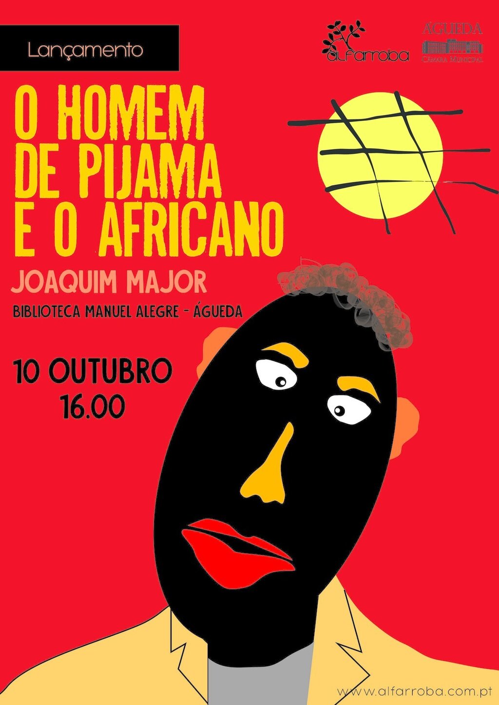 Lançamento do Livro - O homem de Pijama e o Africano, Joaquim Major