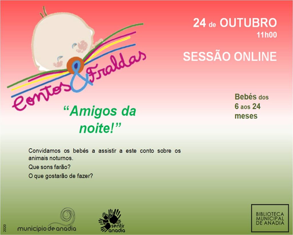 Contos & Fraldas - "Amigos da Noite" - SESSÃO ONLINE