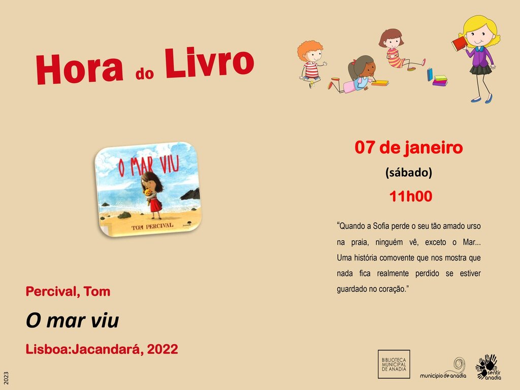 Hora do Livro - “O Mar viu”