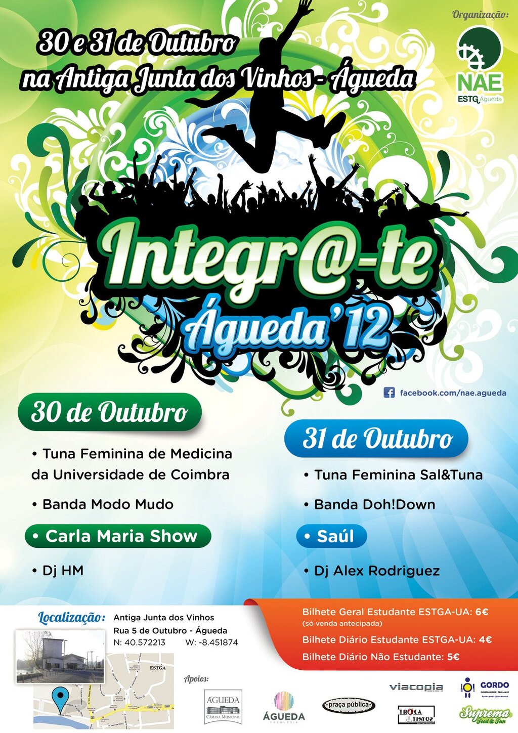 Integr@-te Águeda'12 [Org.: NAE-ESTGA]  