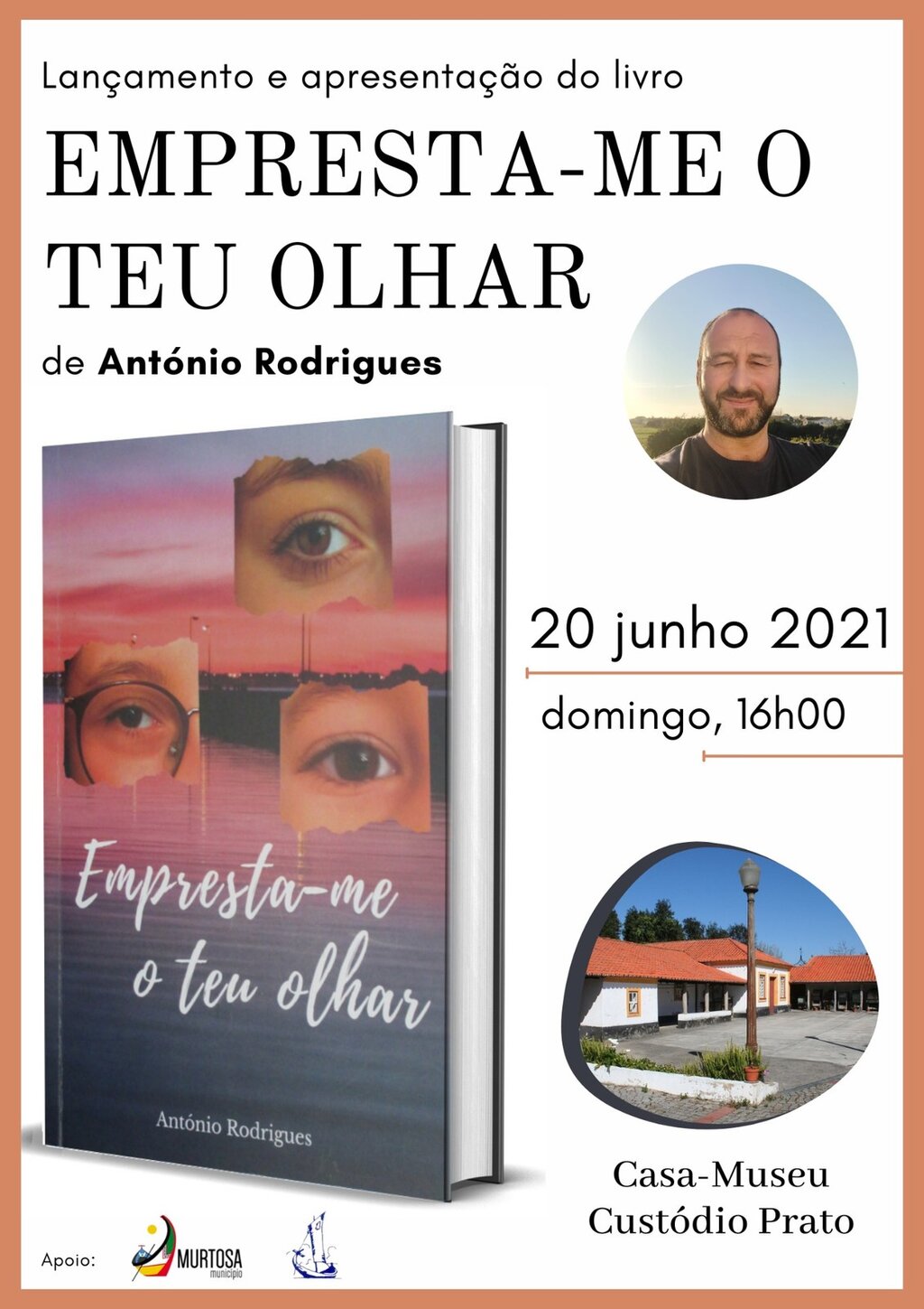Lançamento do Livro "Empresta-me o teu olhar", de António Rodrigues