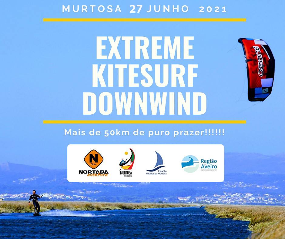 Extreme Kitesurf Downwind
