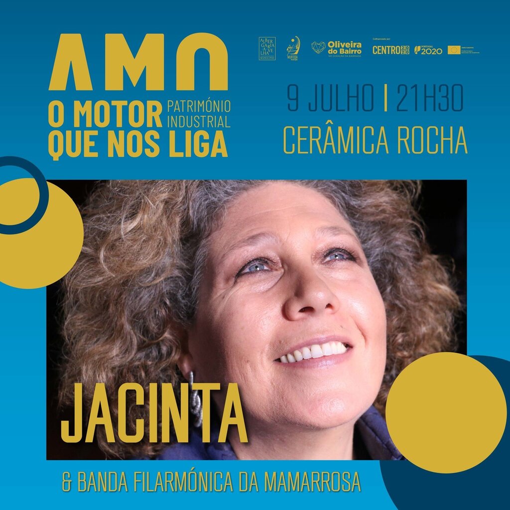 Jacinta com Banda Filarmónica da Mamarrosa / Cerâmica Rocha | AMO - o motor que nos liga |