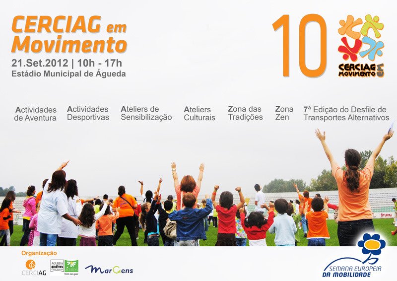 10.º CERCIAG em Movimento [Org.: CERCIAG/CM Águeda/Margens]