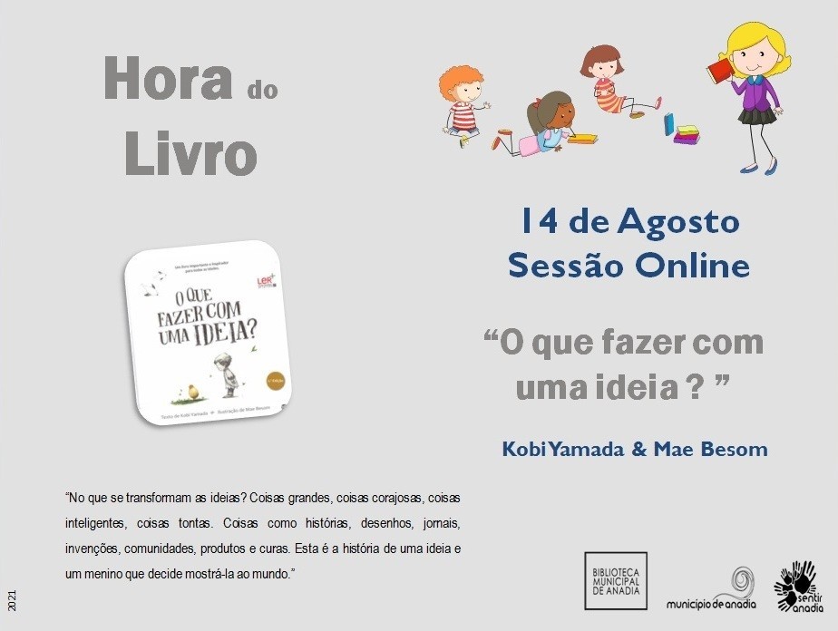 Hora do Livro – “O que fazer com uma ideia?”
