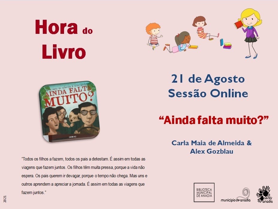Hora do Livro – “Ainda falta muito?”