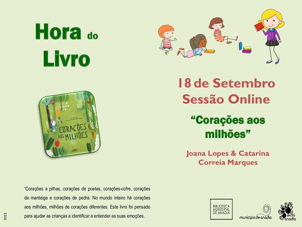 Hora do Livro – “Corações aos milhões”