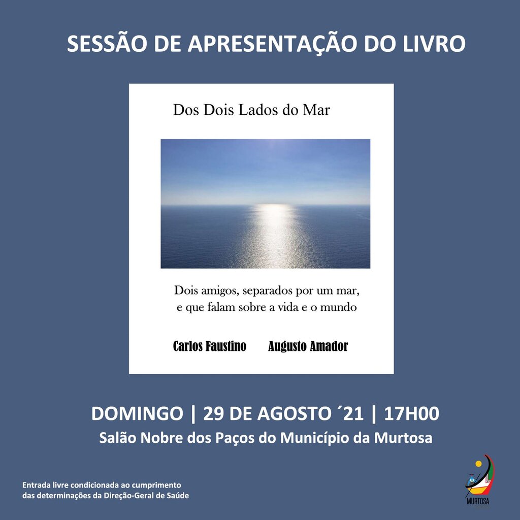 APRESENTAÇÃO DO LIVRO "DOS DOIS LADOS DO MAR" NO SALÃO NOBRE DOS PAÇOS DO MUNICÍPIO