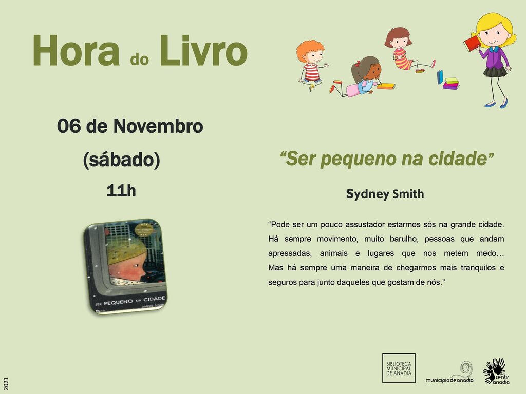 Hora do Livro – “Ser pequeno na cidade”