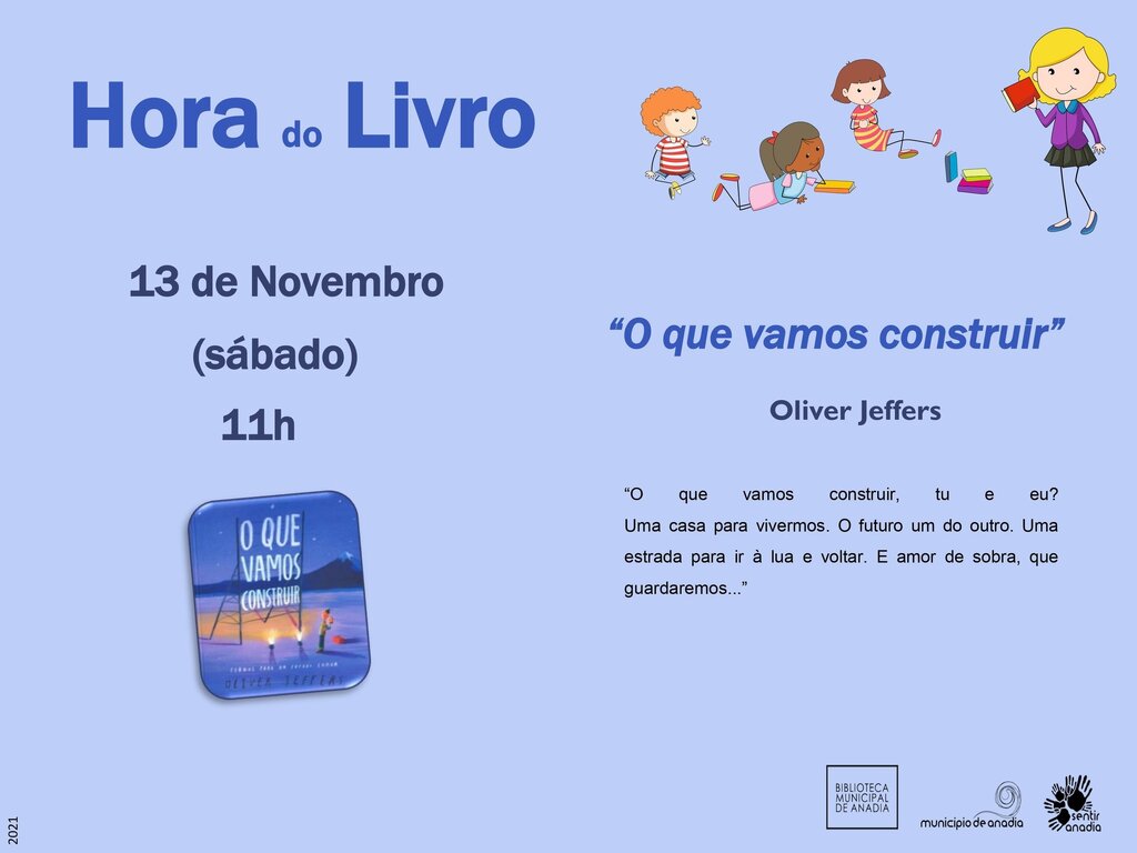 Hora do Livro – “O que vamos construir”