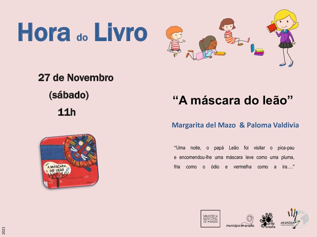 Hora do Livro – “A máscara do Leão”