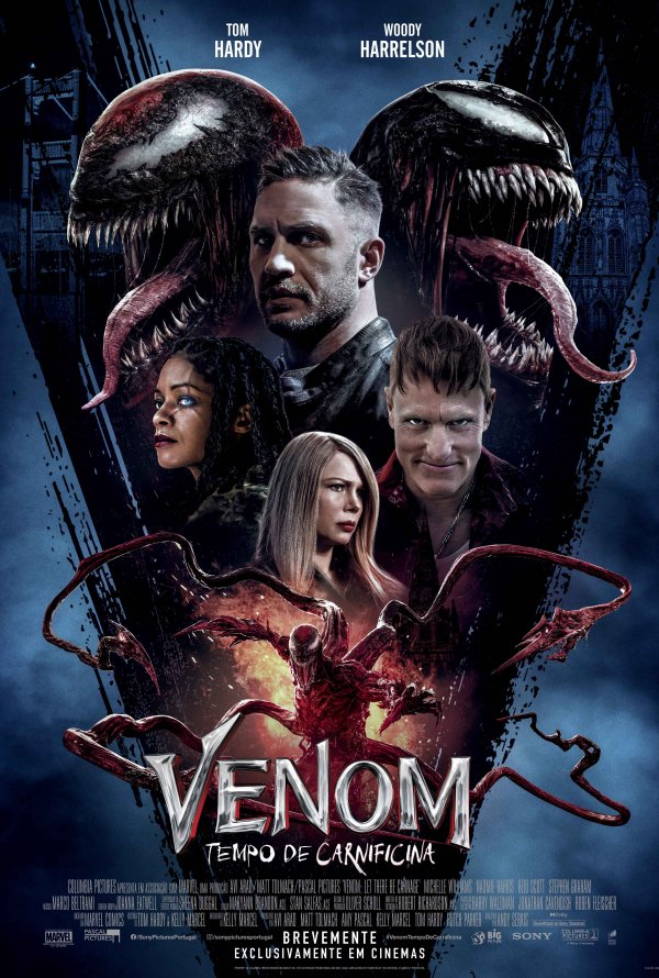 "Venom: Tempo de Carnificina"  | M/14 