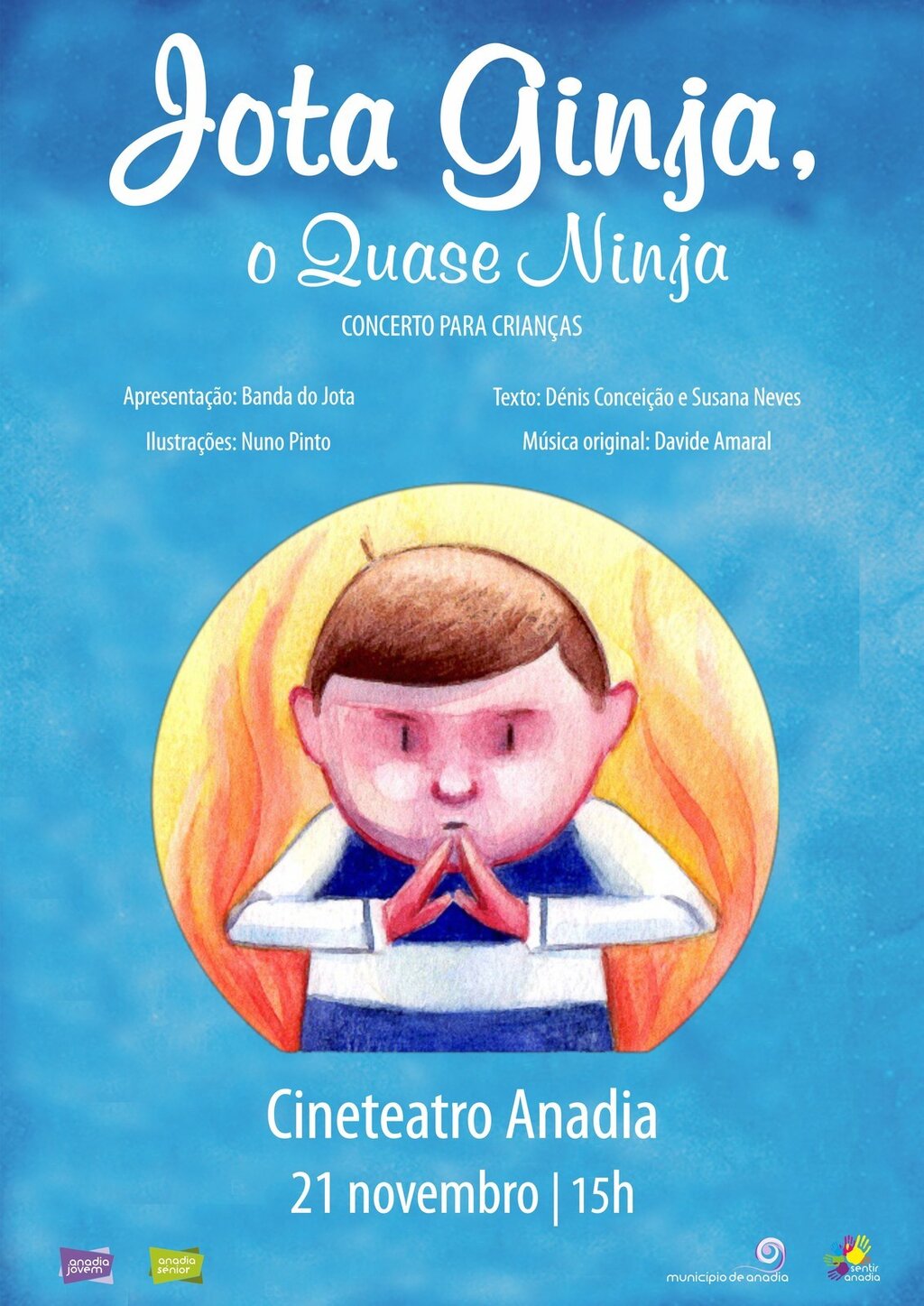 Jota Ginja, o quase ninja - concerto para crianças