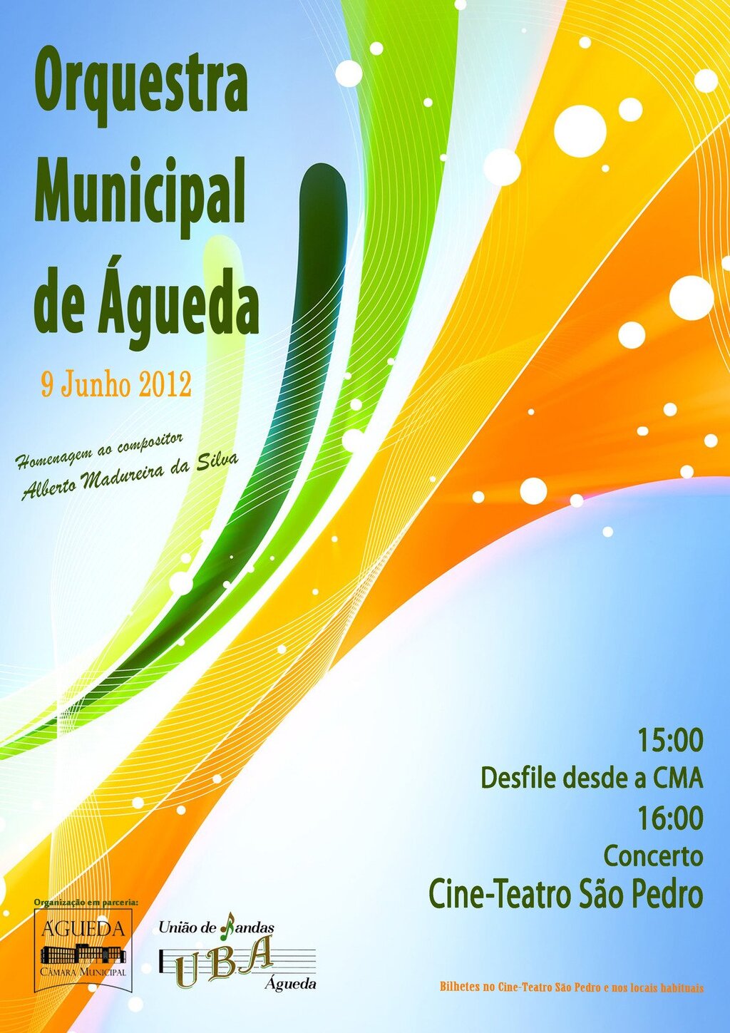 Concerto da Orquestra Municipal de Águeda [Org.: CMA/UBA] 