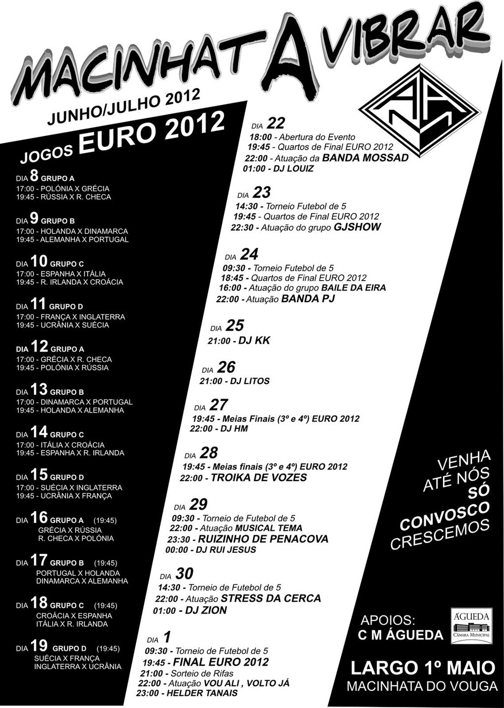 MACINHATA A VIBRAR [Org.: Associação Atlética Macinhatense] 