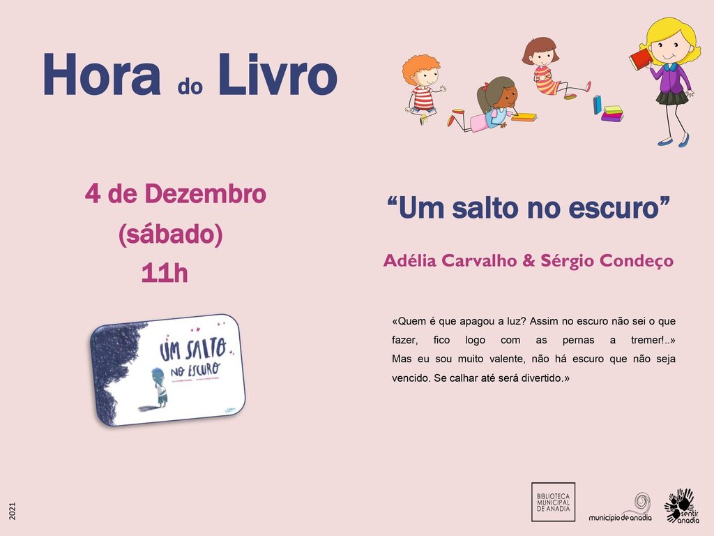 Hora do Livro –  "Um salto no escuro"