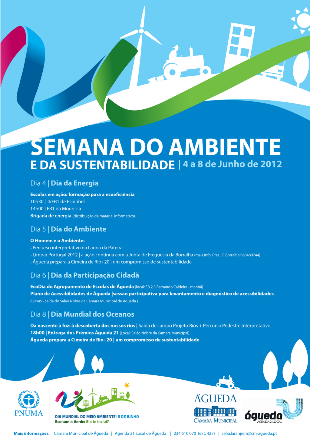 SEMANA DO AMBIENTE E SUSTENTABILIDADE [Org.: Câmara Municipal de Águeda] 