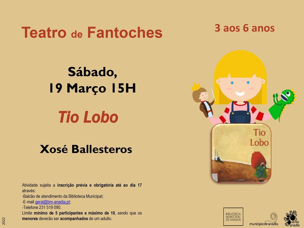 Teatro de Fantoches - “Tio Lobo”