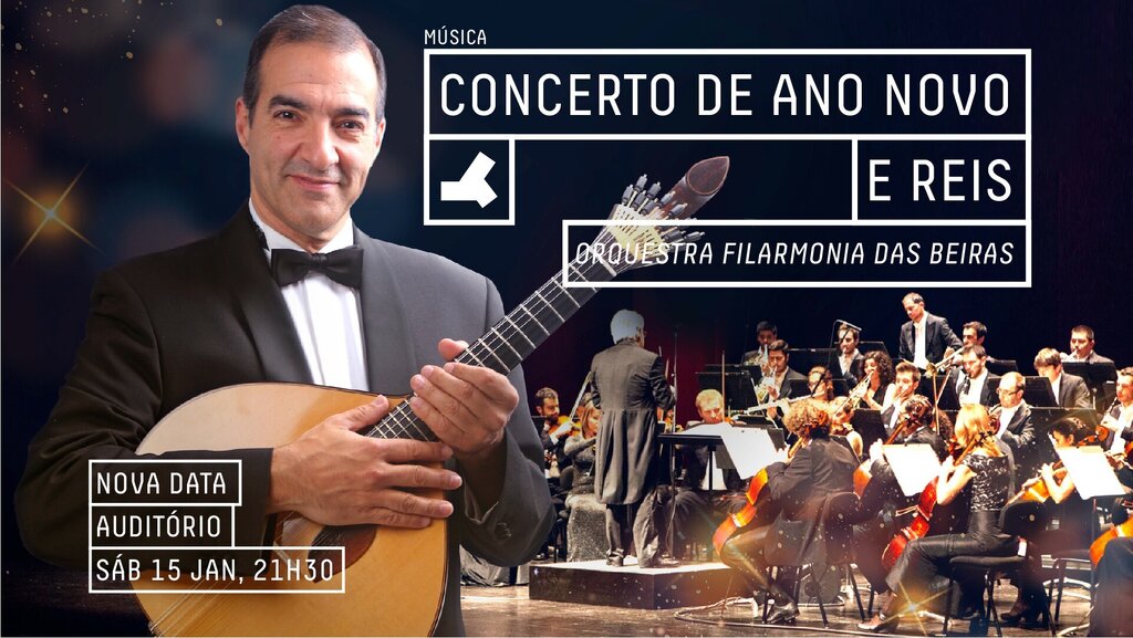Concerto de Ano Novo e Reis - Orquestra Filarmonia das Beiras - Nova Data