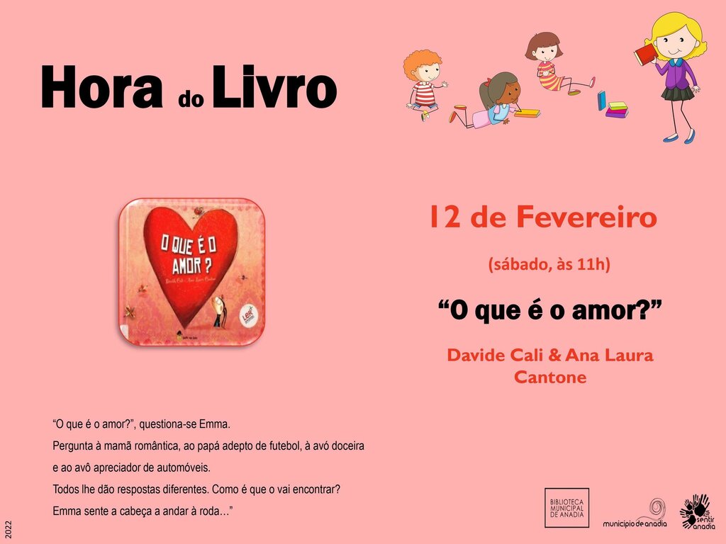 Hora do Livro - “O que é o amor?”