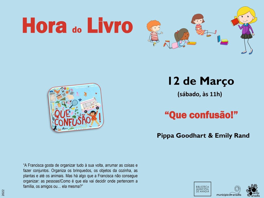 Hora do Livro - "Que confusão!" 