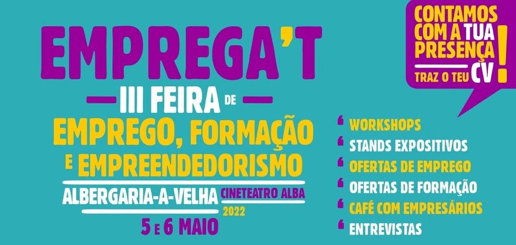 EMPREGA'T – III FEIRA DE EMPREGO, FORMAÇÃO E EMPREENDEDORISMO