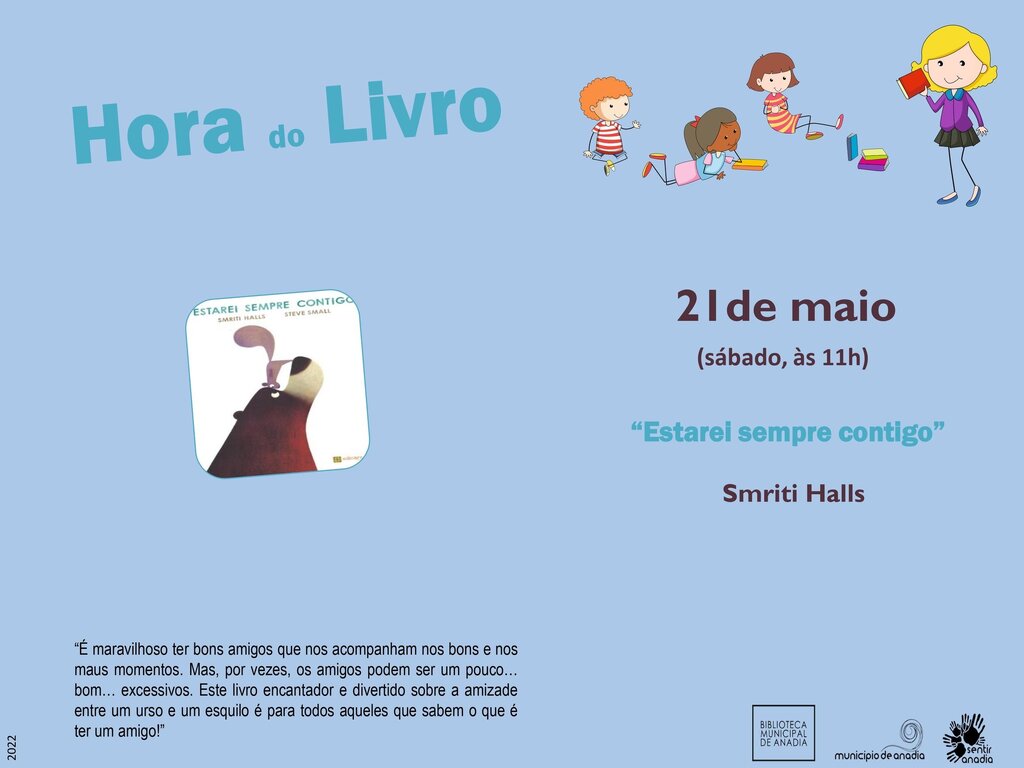 Hora do Livro - “Estarei sempre contigo”