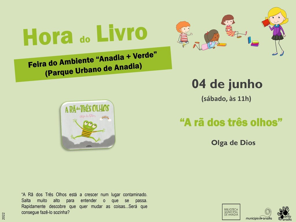 Hora do Livro - “A Rã dos Três Olhos” - Feira do Ambiente
