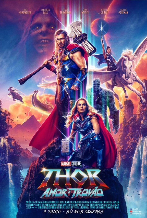 “Thor: Amor e Trovão" M/12 