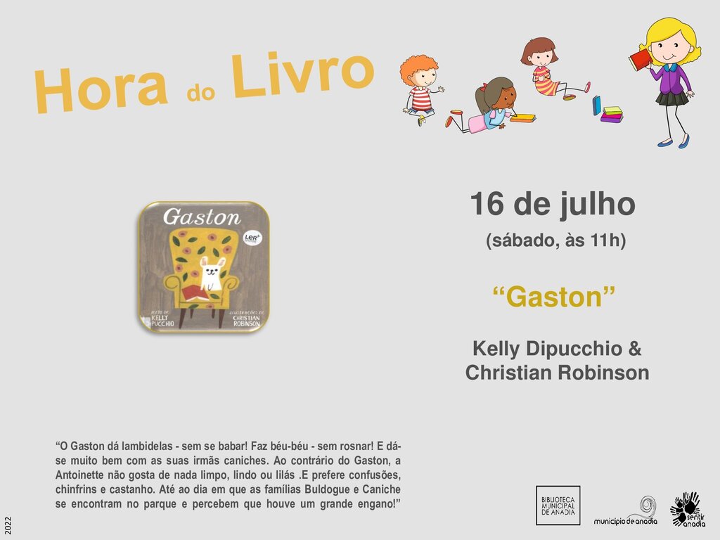 Hora do Livro - "Gaston” 