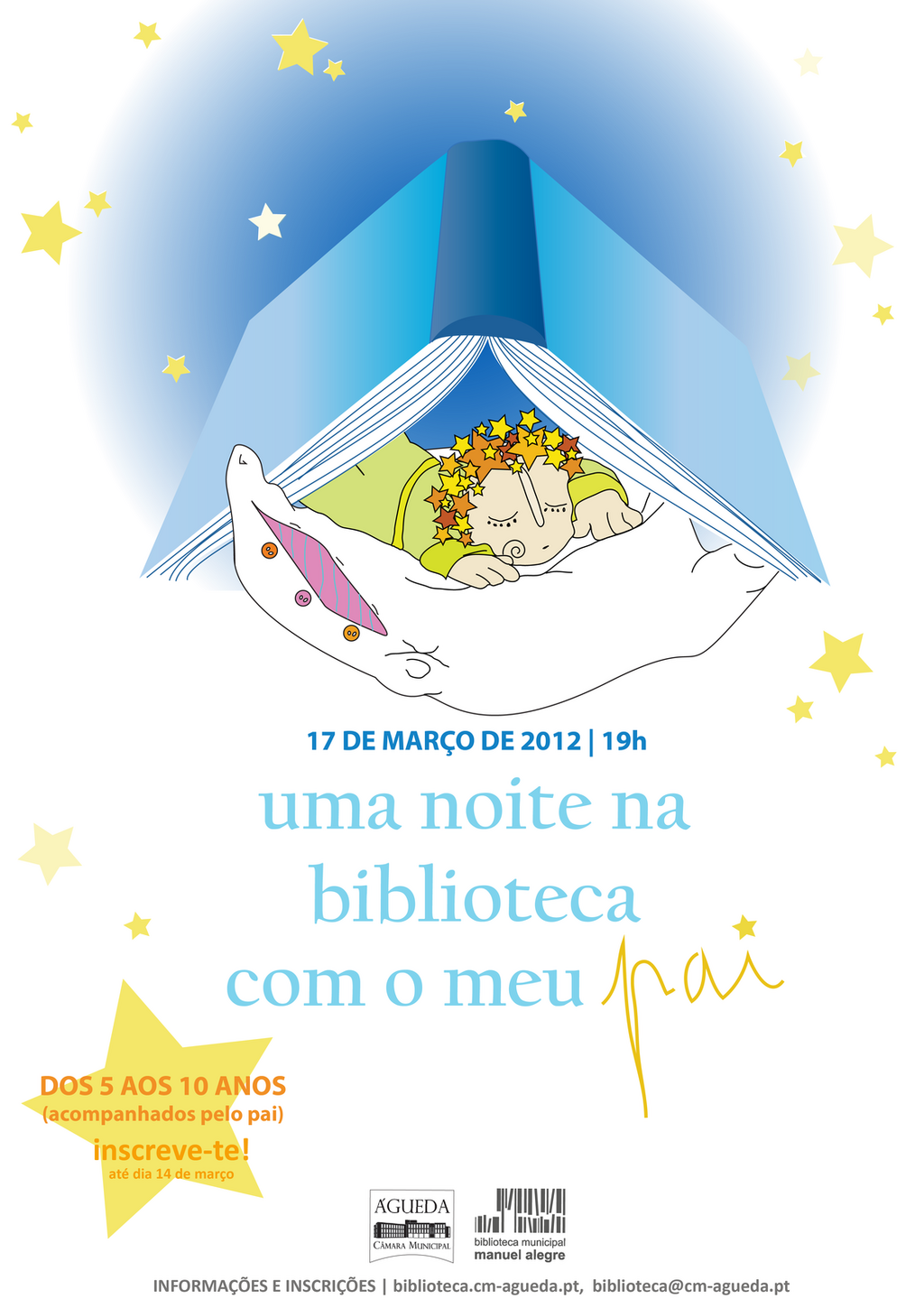 Biblioteca Municipal promove “Uma Noite na Biblioteca com o meu Pai”