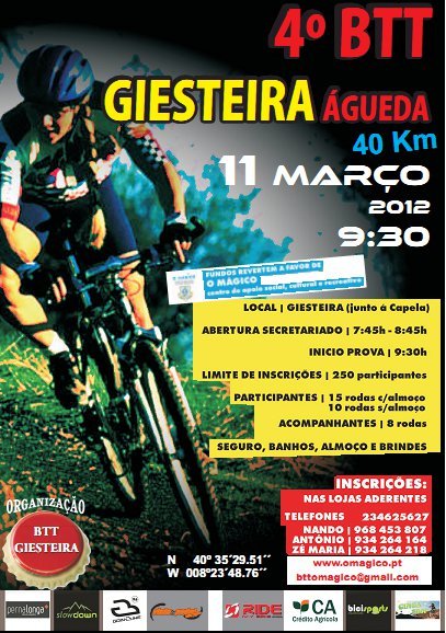IV Prova de BTT da Giesteira [Org.: O Mágico] 
