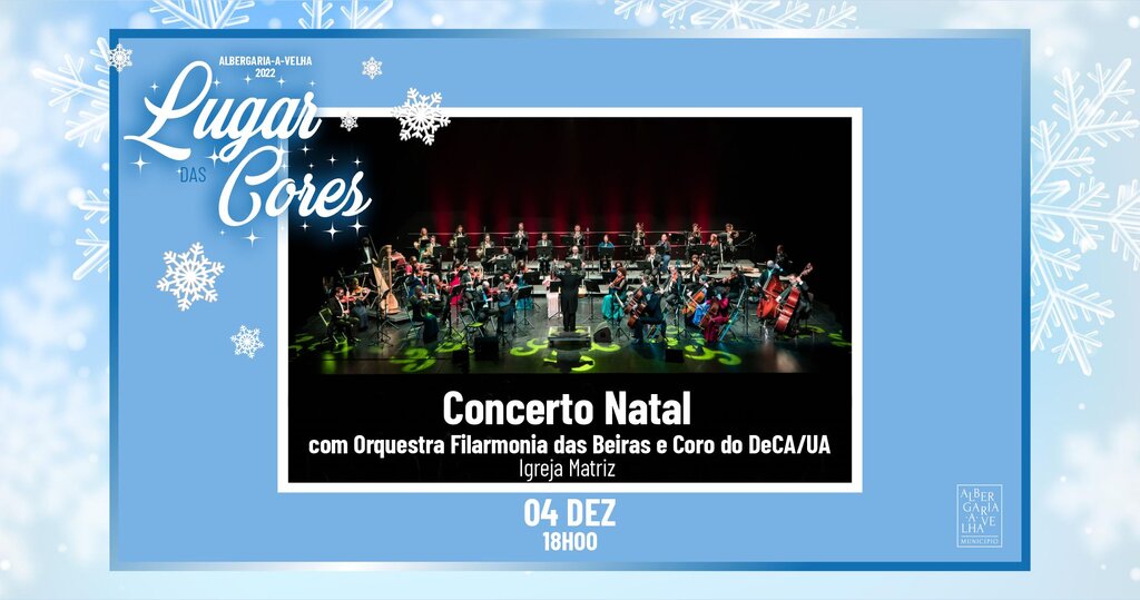 Concerto Natal com Orquestra Filarmonia das Beiras e Coro do DeCA/UA