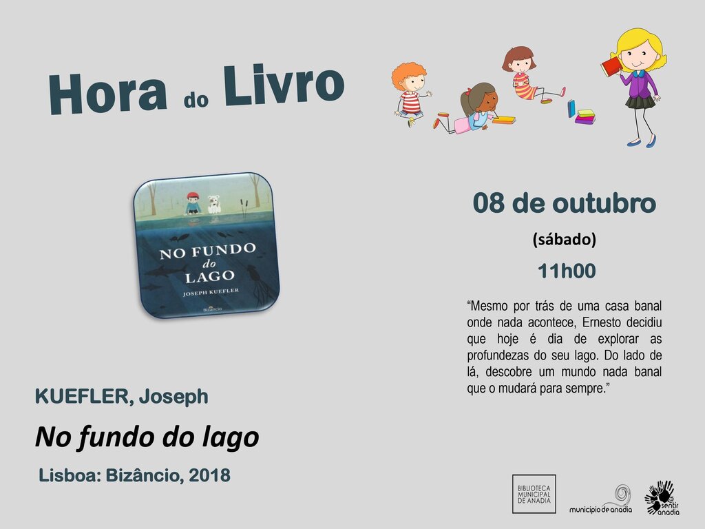 Hora do Livro - "No fundo do lago”    