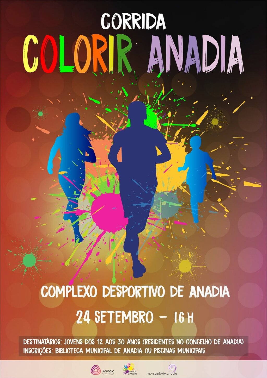 Corrida Colorir Anadia