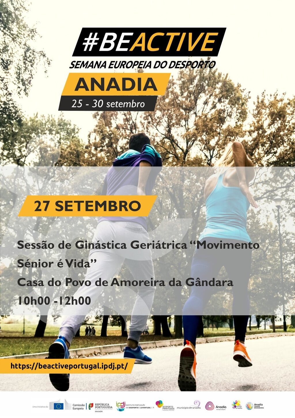 Sessão de Ginástica Geriátrica “Movimento  Sénior é Vida”