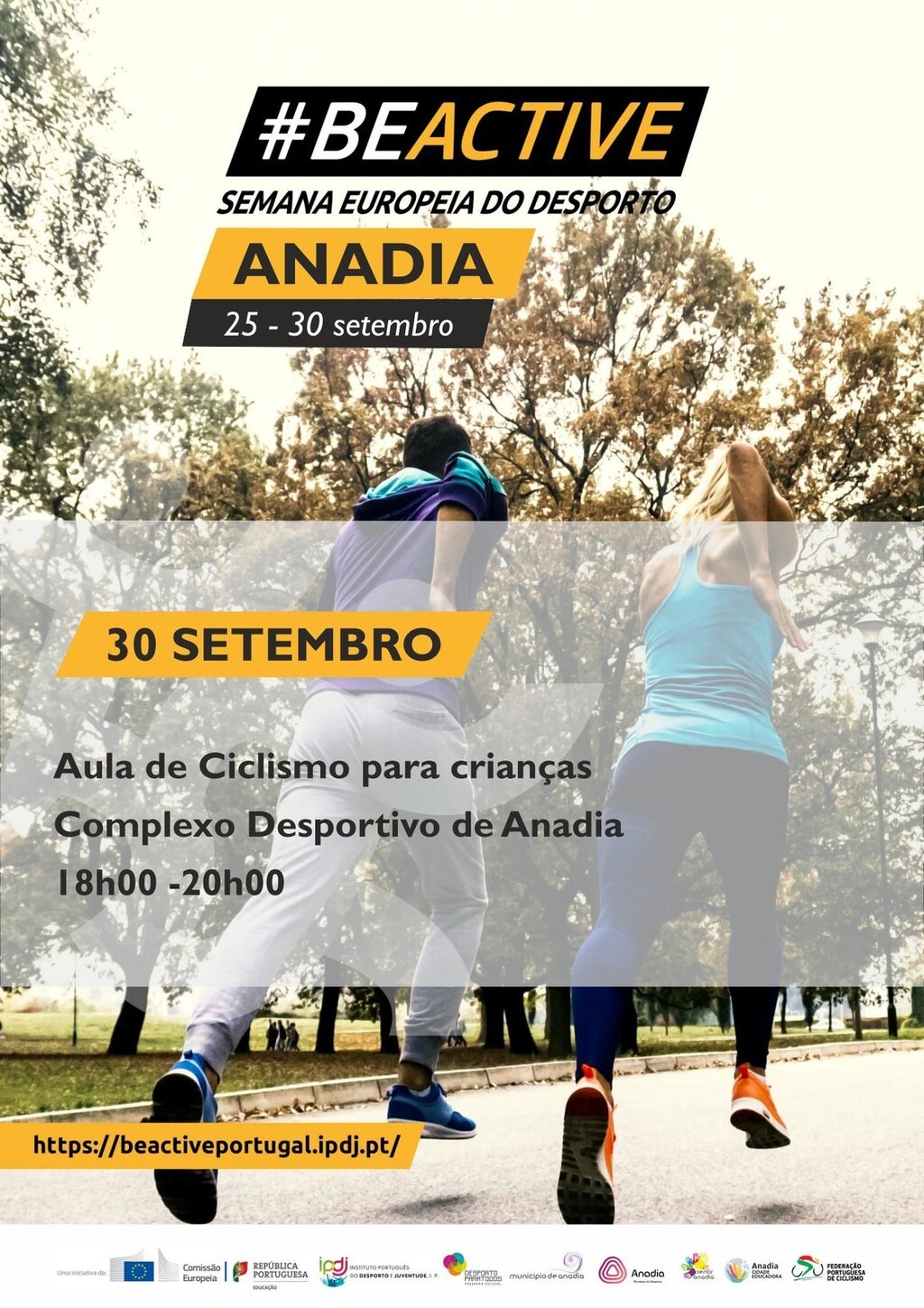Aula de Ciclismo para crianças